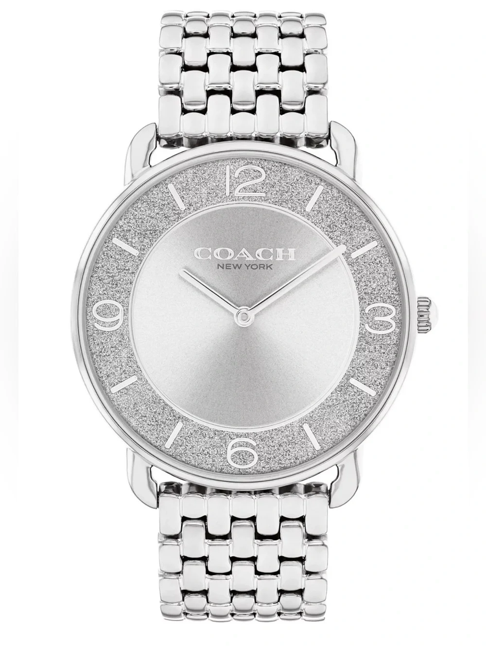 Coach Women's Silver Elliot Stainless Steel Watch 36mm
